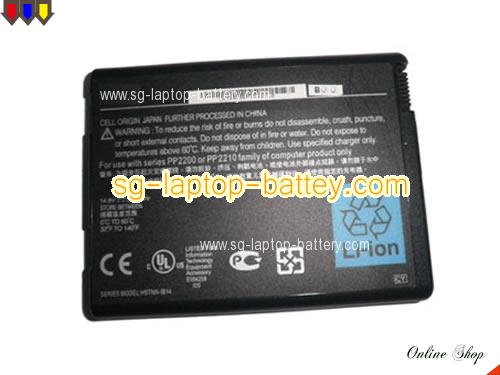 HP COMPAQ Business Notebook NX9110-DZ497PA Replacement Battery 4000mAh 14.8V Black Li-ion