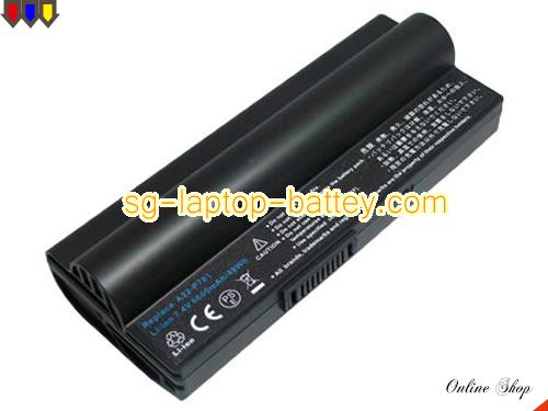 ASUS Eee PC 20G Replacement Battery 6600mAh 7.4V Black Li-ion