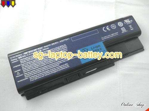 Genuine ACER Aspire 8730 Series Battery For laptop 4400mAh, 11.1V, Black , Li-ion