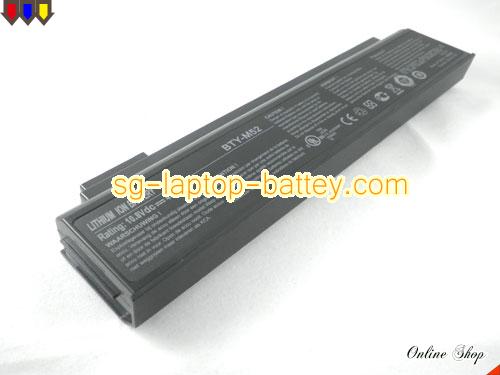 MSI Megabook L730 Replacement Battery 4400mAh 10.8V Black Li-ion