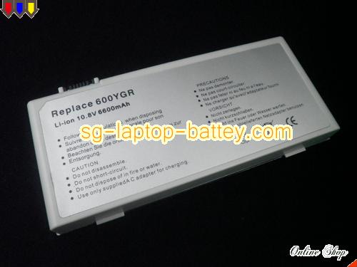 GATEWAY 600 Replacement Battery 6600mAh 10.8V Black Li-ion