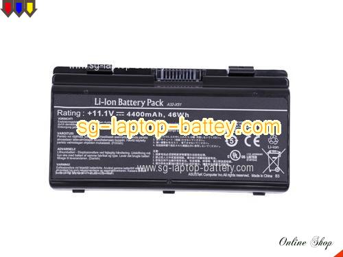 Genuine ASUS T12Jg Battery For laptop 4400mAh, 46Wh , 11.1V, Black , Li-ion