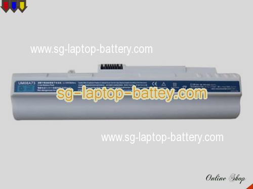 ACER Aspire One A110 Series Replacement Battery 6600mAh 11.1V White Li-ion