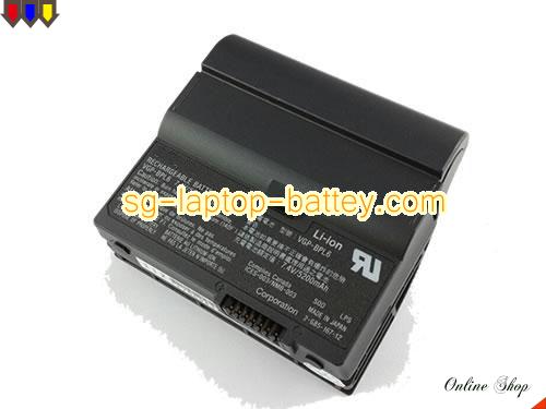 SONY VAIO VGN-UX007 Replacement Battery 5200mAh 7.4V Black Li-ion