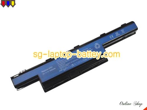 ACER AS5741-334G50Mn Replacement Battery 5200mAh 10.8V Black Li-ion