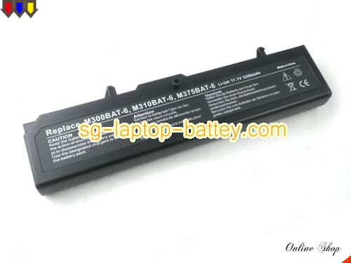 CLEVO M37EW Replacement Battery 4400mAh 11.1V Black Li-ion