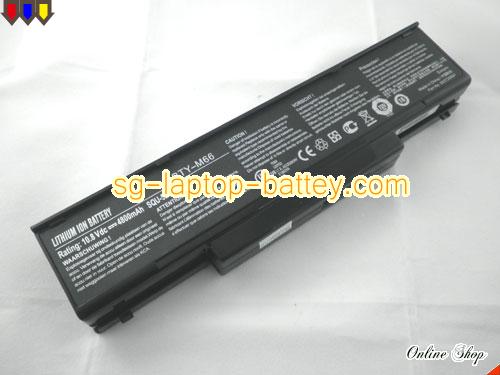 MSI EX600X Replacement Battery 4400mAh 11.1V Black Li-ion