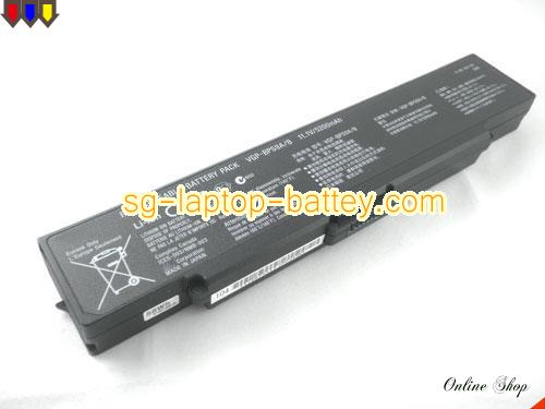 Genuine SONY VAIO VGN-AR570N Battery For laptop 4800mAh, 11.1V, Black , Li-ion