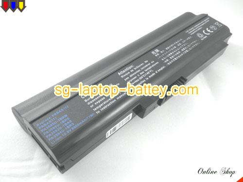 TOSHIBA Portege M600 Series Replacement Battery 6600mAh 10.8V Black Li-ion