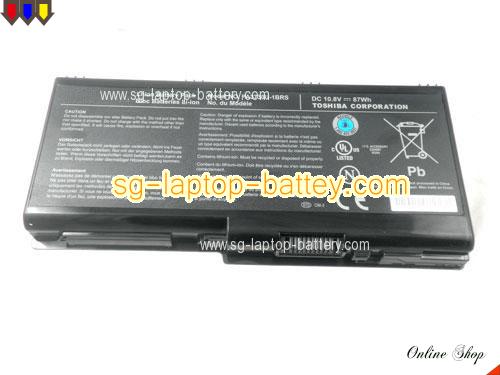 Genuine TOSHIBA Qosmio X500-Q840S Battery For laptop 87Wh, 10.8V, Black , Li-ion