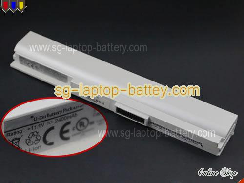 Genuine ASUS N10E Battery For laptop 2400mAh, 11.1V, White , Li-ion