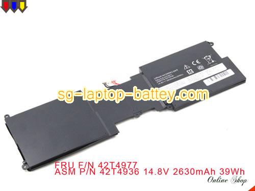 LENOVO ThinkPad X1 Replacement Battery 2630mAh, 39Wh  14.8V Black Li-ion