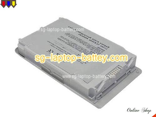 APPLE PowerBook G4 12 M9007SA/A Replacement Battery 4400mAh 10.8V Silver Li-ion