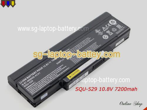 Genuine MSI MegaBook M673 Battery For laptop 7200mAh, 10.8V, Black , Li-ion