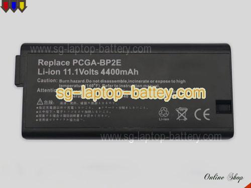 SONY VAIO PCG-GR114EK Replacement Battery 4400mAh, 49Wh  11.1V Black Li-ion