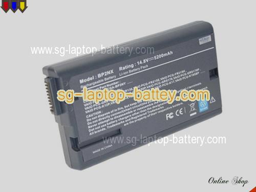 SONY PCG-K12P Replacement Battery 4400mAh 14.8V Grey Li-ion