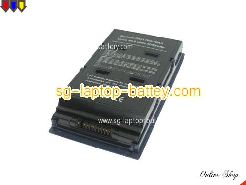 TOSHIBA Satellite 5105-S502 Replacement Battery 4400mAh 10.8V Black Li-ion