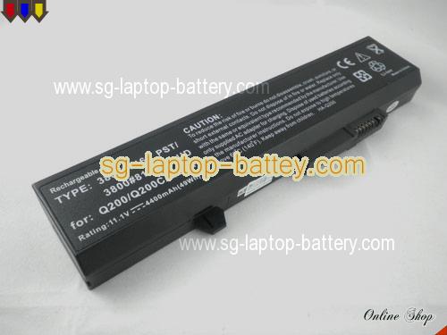 AVERATEC PST 3800 8162 SCUD Battery 4400mAh 11.1V Black Li-ion