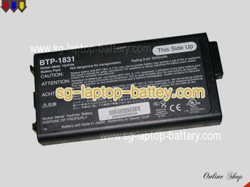 ACER Extensa 500 Replacement Battery 3500mAh 9.6V Black Li-ion