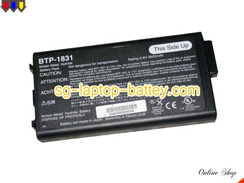 ACER Extensa 501T Replacement Battery 3500mAh 9.6V Black Li-ion