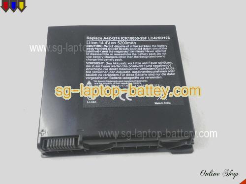 ASUS G74SX-A1 Replacement Battery 4400mAh 14.4V Black Li-ion