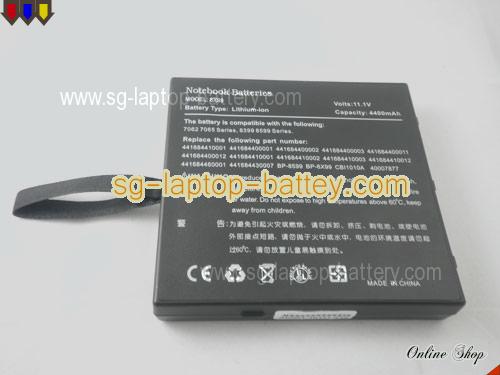 MITAC 441684400012 Battery 4400mAh 11.1V Black Li-ion