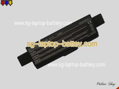 ASUS EasyNote BG48 Series Replacement Battery 5200mAh 11.1V Black Li-ion