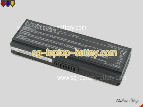 ASUS EasyNote BG48-T-001AC Replacement Battery 2600mAh 14.8V Black Li-ion