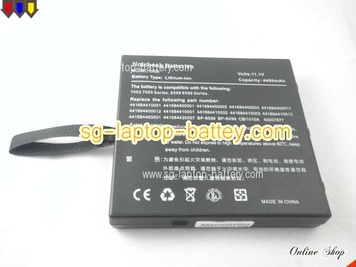 MITAC BP-8X99 Battery 4400mAh 11.1V Black Li-ion