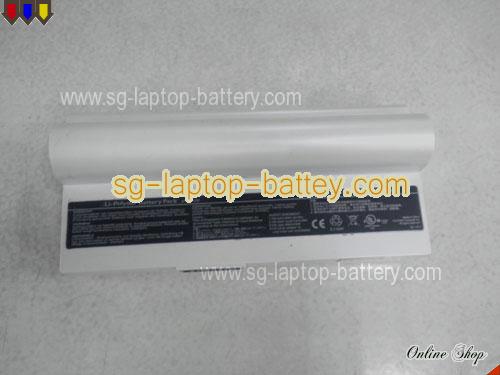 ASUS Eee PC 901 Series Replacement Battery 6600mAh 7.4V White Li-ion