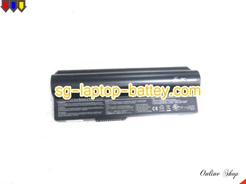 ASUS Eee PC 1000H Series Replacement Battery 6600mAh 7.4V Black Li-ion