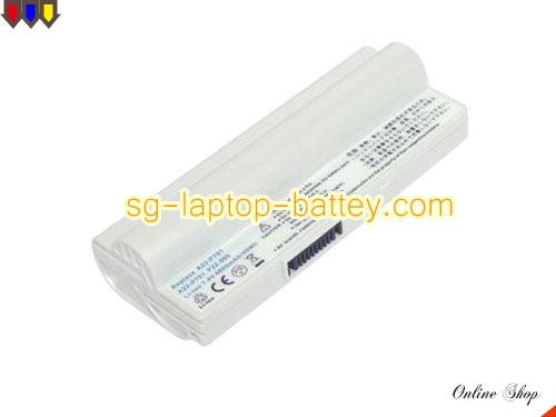 ASUS Eee PC 900HD Replacement Battery 4400mAh 7.4V white Li-ion