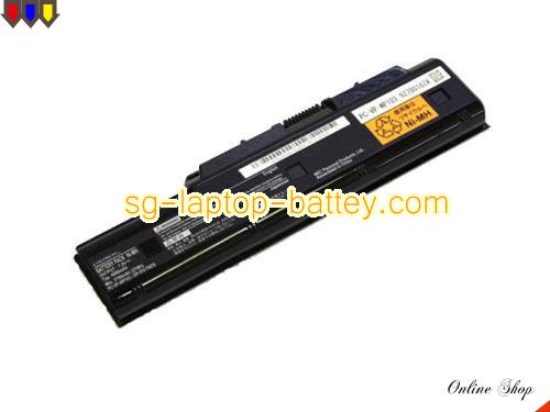 NEC lavie pc-ll150 Replacement Battery 4400mAh 11.1V Black Li-ion