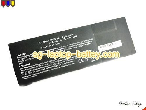 SONY VPC-SB18GG/B Replacement Battery 4400mAh 11.1V Black Li-ion
