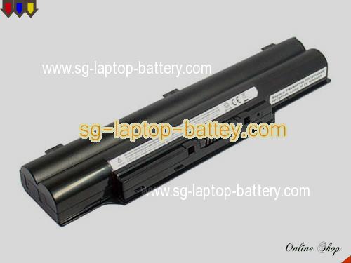 FUJITSU Lifebook BH531 Replacement Battery 5200mAh 10.8V Black Li-ion