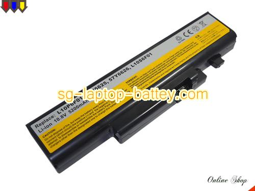 LENOVO IdeaPad Y570D Series Replacement Battery 5200mAh, 56Wh  10.8V Black Li-ion