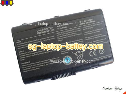 TOSHIBA Qosmio X305-Q708 Replacement Battery 47Wh 14.4V Black Li-ion