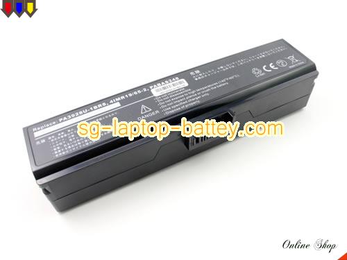 TOSHIBA QOSMIO X770-1001X Replacement Battery 4400mAh, 63Wh  14.4V Black Li-ion
