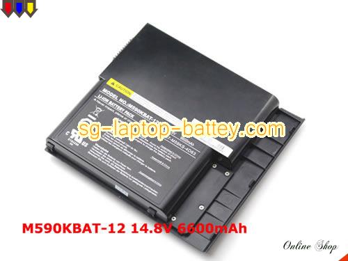 Genuine Alienware Aurora MALX M59 Battery For laptop 6600mAh, 14.8V, Black , Li-ion