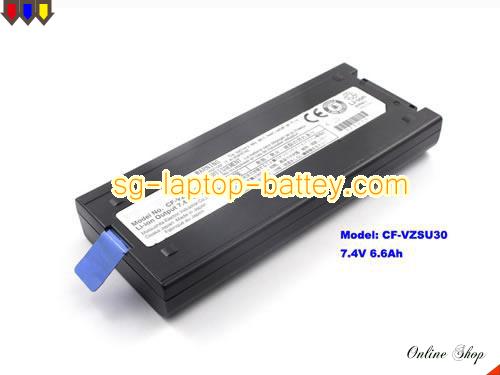 Genuine PANASONIC CF-18 Battery For laptop 6600mAh, 6.6Ah, 7.4V, Black , Li-ion