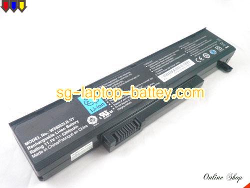 GATEWAY M6848 Replacement Battery 5200mAh 11.1V Black Li-ion