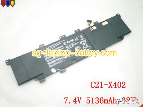 Genuine ASUS S400C Battery For laptop 5136mAh, 38Wh , 7.4V, Black , Li-Polymer