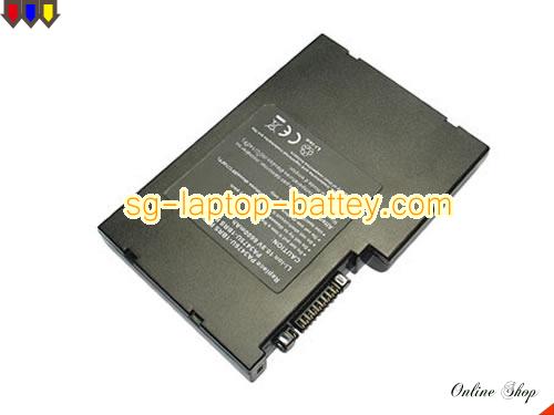 TOSHIBA Qosmio F30 Replacement Battery 6600mAh 10.8V Black Li-ion