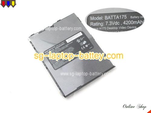 Genuine AVAYA A175 Battery For laptop 4200mAh, 30Wh , 7.3V, Black , Li-Polymer