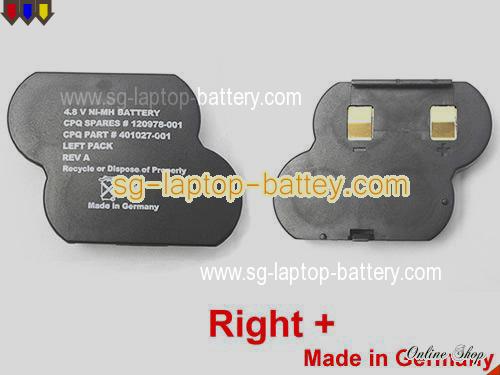 COMPAQ 120978-001 Battery 100mAh 4.8V Black Ni-MH