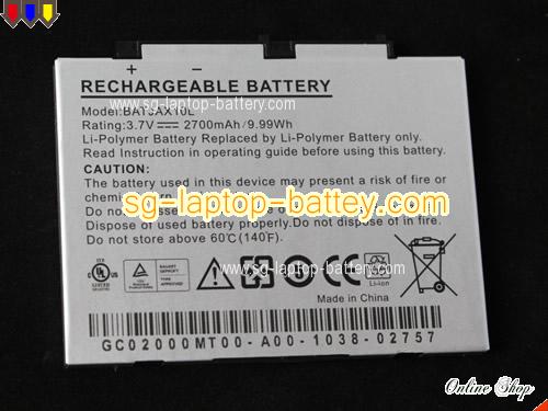 Genuine AIGO MID P8880E Battery For laptop 2700mAh, 9.99Wh , 3.7V, Sliver , Li-Polymer