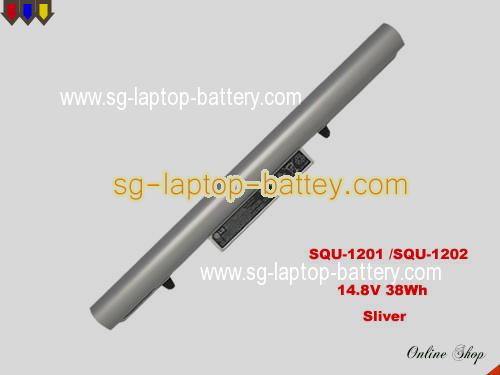 HASEE SQU-1202 Battery 2600mAh, 38Wh  14.8V Sliver Li-ion