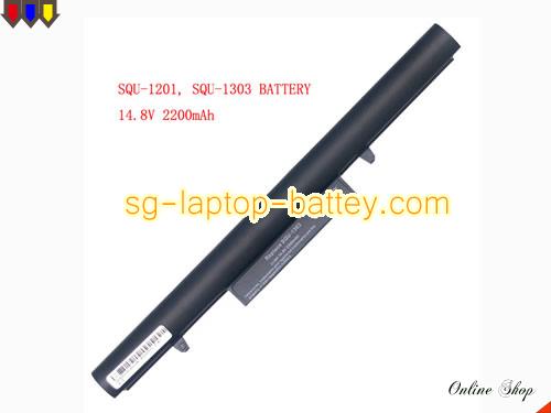 HASEE Q480s Replacement Battery 2200mAh 14.8V Black Li-ion