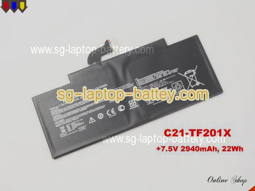 Genuine ASUS TF2 Battery For laptop 2940mAh, 22Wh , 7.5V, Black , Li-Polymer