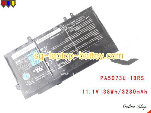 Genuine TOSHIBA Satellite U925T Battery For laptop 3280mAh, 38Wh , 11.1V, Black , Li-Polymer